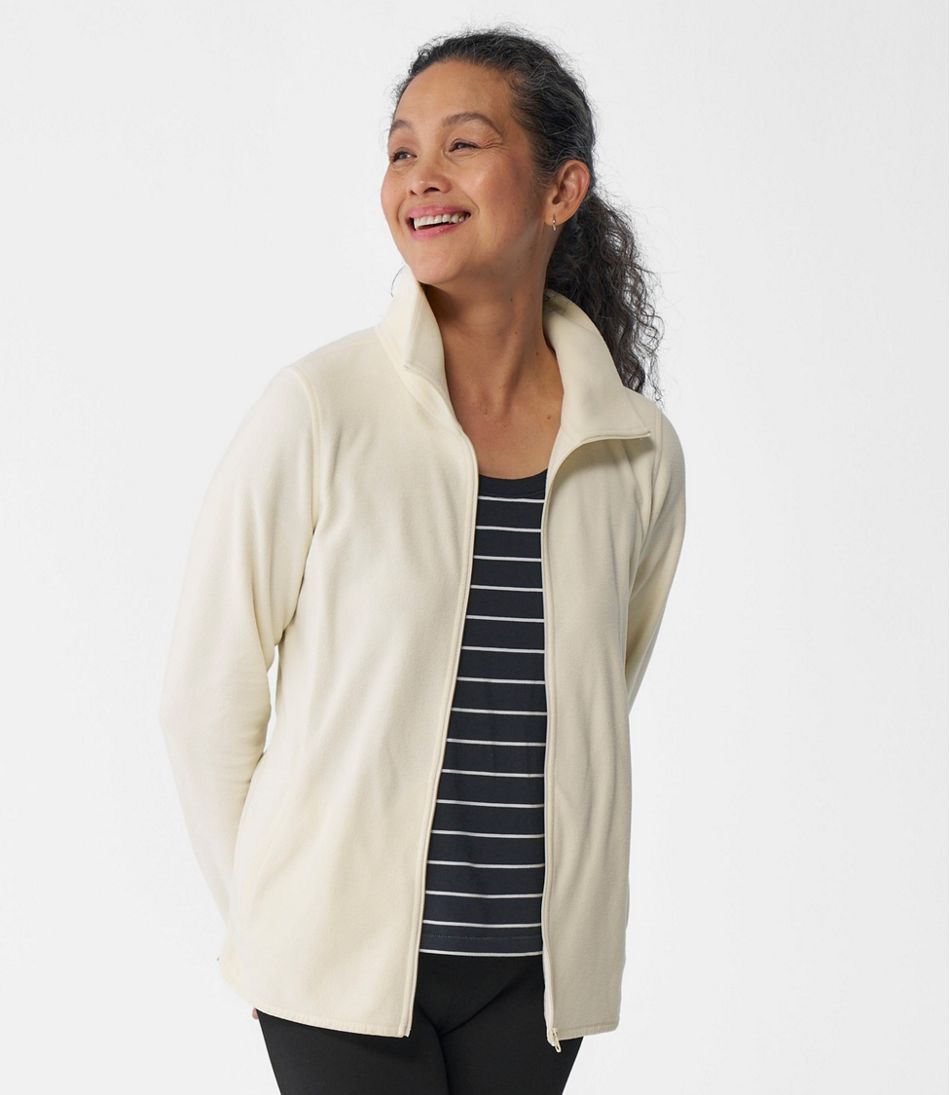 L.L.Bean Women's Feather Fleece, Full-Zip CLOTHING|SALE