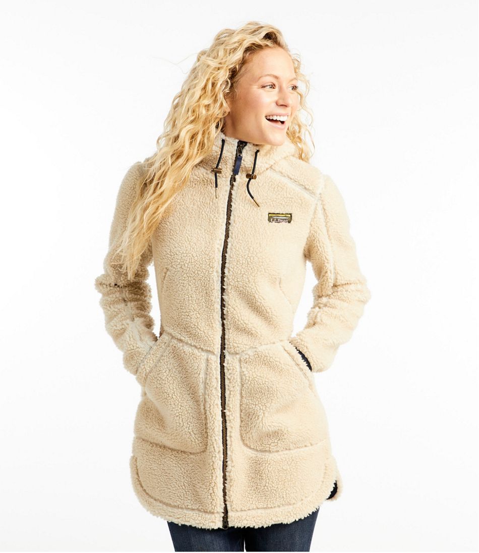 L.L.Bean Women's Mountain Pile Fleece Coat CLOTHING|SALE
