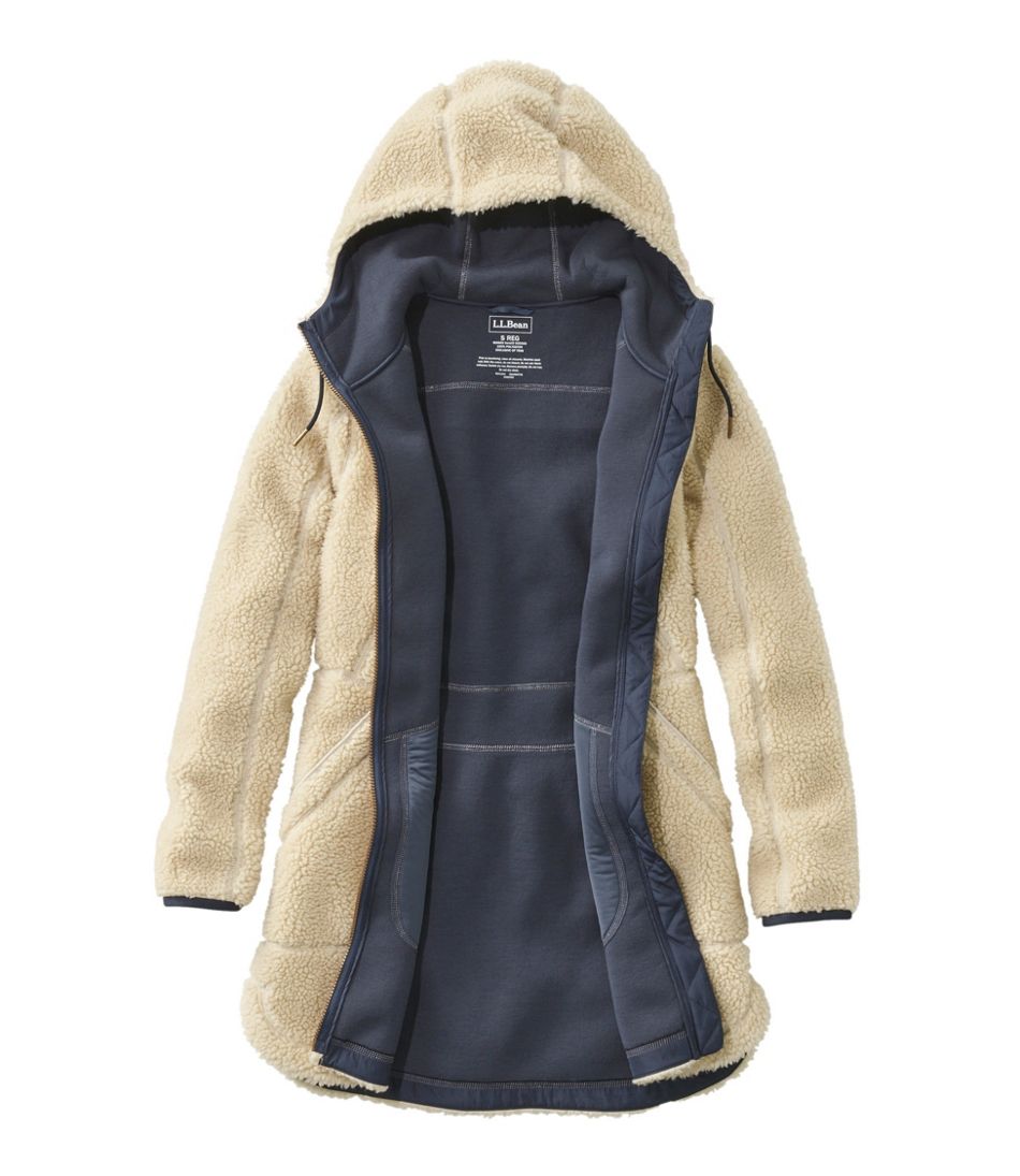 L.L.Bean Women's Mountain Pile Fleece Coat CLOTHING|SALE