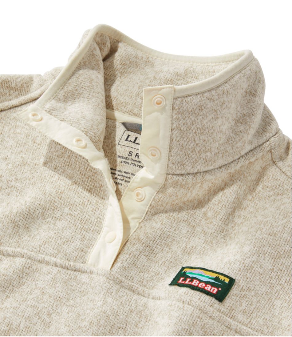 L.L.Bean Women's Sweater Fleece Pullover CLOTHING|SALE