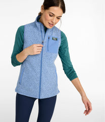 L.L.Bean Women's Sweater Fleece Long Vest CLOTHING|OUTERWEAR|SALE