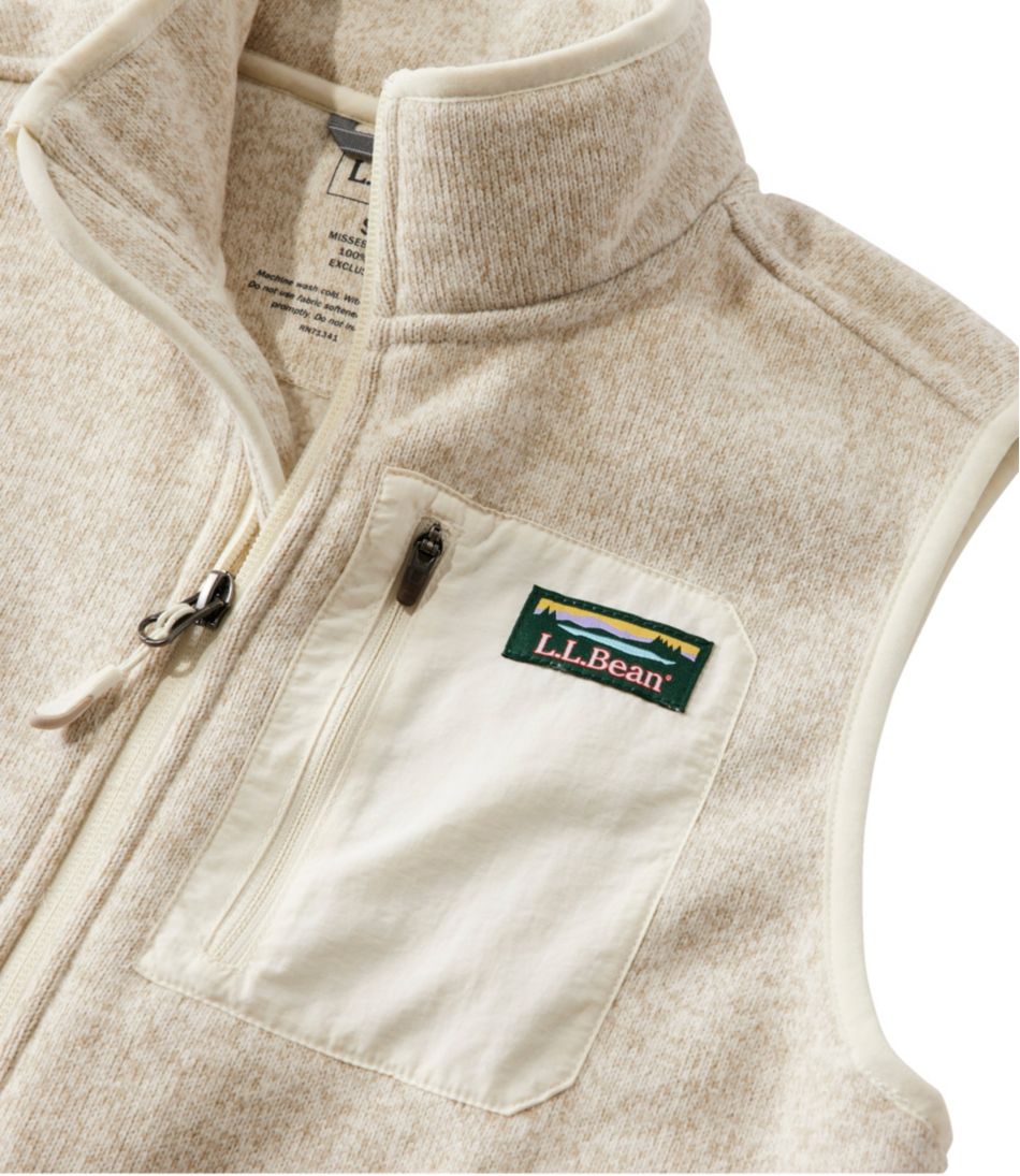 L.L.Bean Women's Sweater Fleece Long Vest CLOTHING|OUTERWEAR|SALE