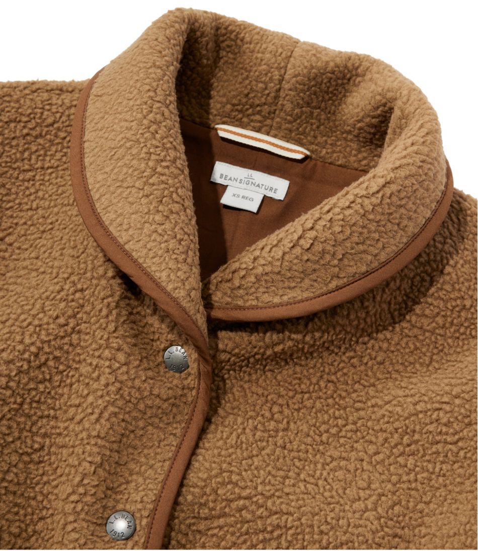 L.L.Bean Women's Signature Valley Fleece Cardigan CLOTHING