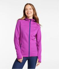 L.L.Bean Women's PrimaLoft ThermaStretch Fleece Jacket, Hooded Full-Zip CLOTHING|SALE