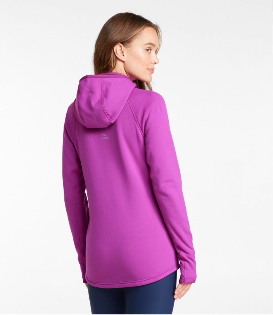 L.L.Bean Women's PrimaLoft ThermaStretch Fleece Jacket, Hooded Full-Zip CLOTHING|SALE