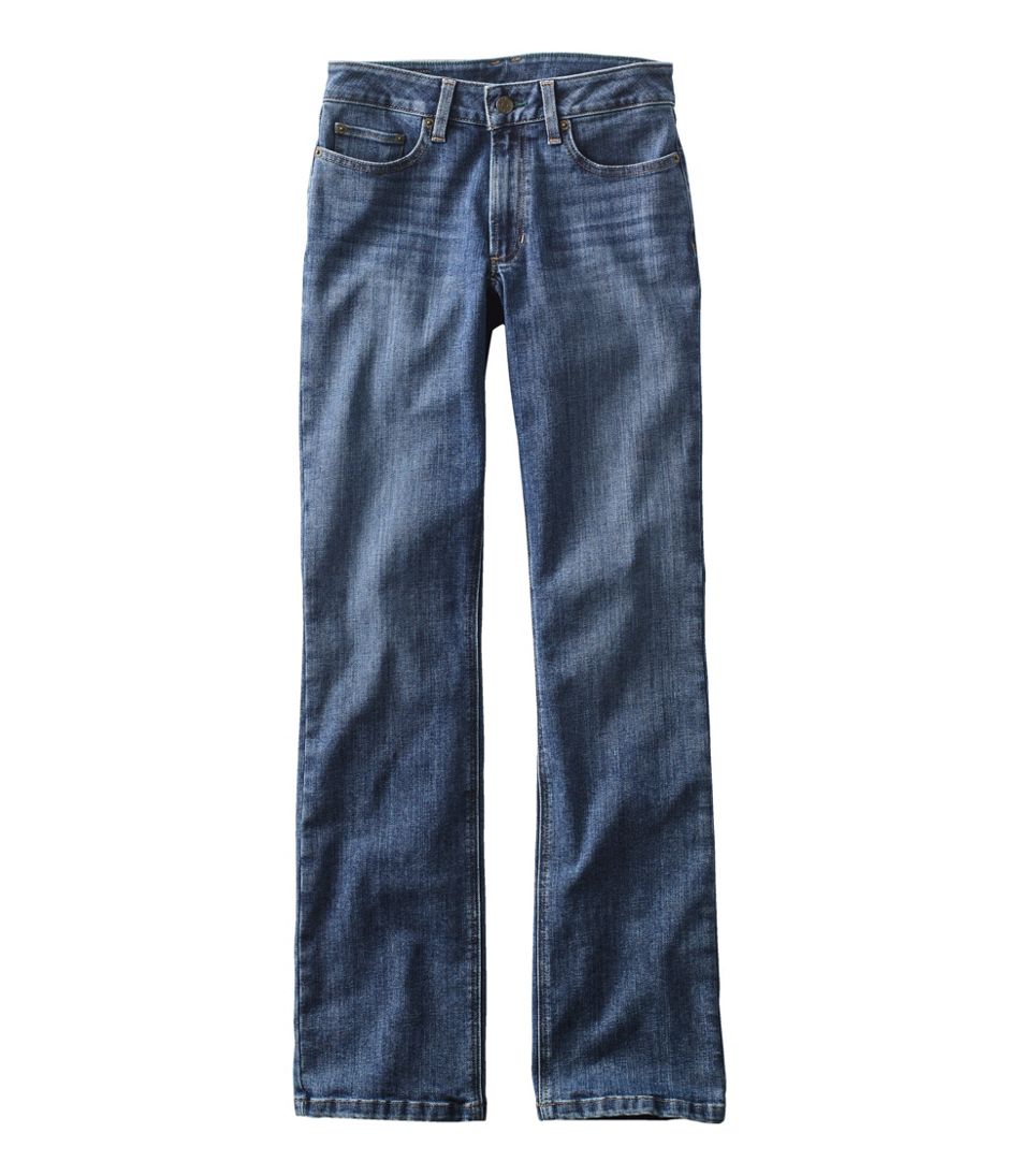 L.L.Bean Women's BeanFlex® Jeans, Mid-Rise Bootcut CLOTHING|SALE