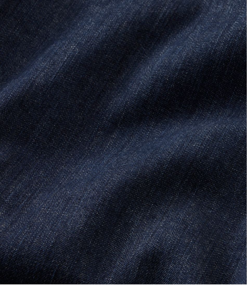 L.L.Bean Women's True Shape Jeans, High-Rise Straight-Leg Fleece-Lined CLOTHING