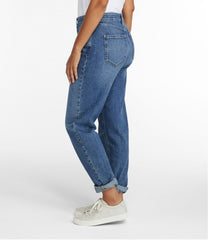 L.L.Bean Women's 207 Vintage Jeans, High-Rise Boyfriend CLOTHING