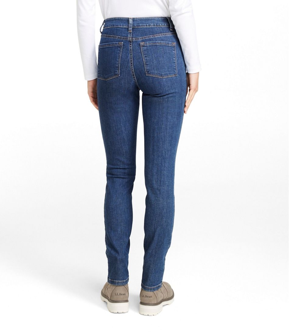 L.L.Bean Women's True Shape Jeans, High-Rise Slim-Leg CLOTHING|SALE