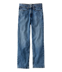L.L.Bean Women's 207 Vintage Jeans, High-Rise Stovepipe Ankle CLOTHING
