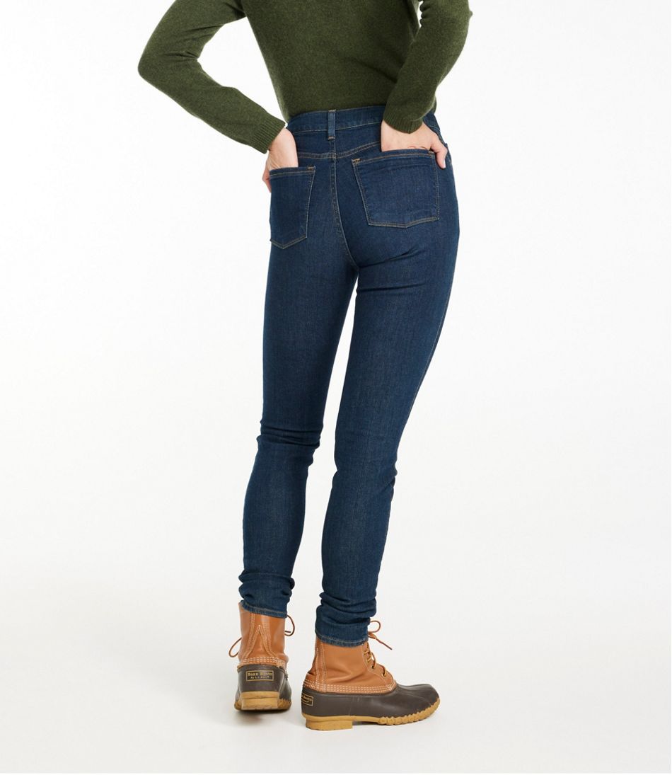 L.L.Bean Women's True Shape Jeans, High-Rise Skinny-Leg CLOTHING|SALE