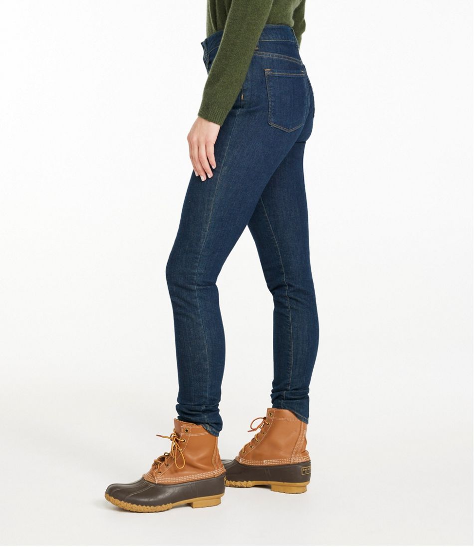 L.L.Bean Women's True Shape Jeans, High-Rise Skinny-Leg CLOTHING|SALE