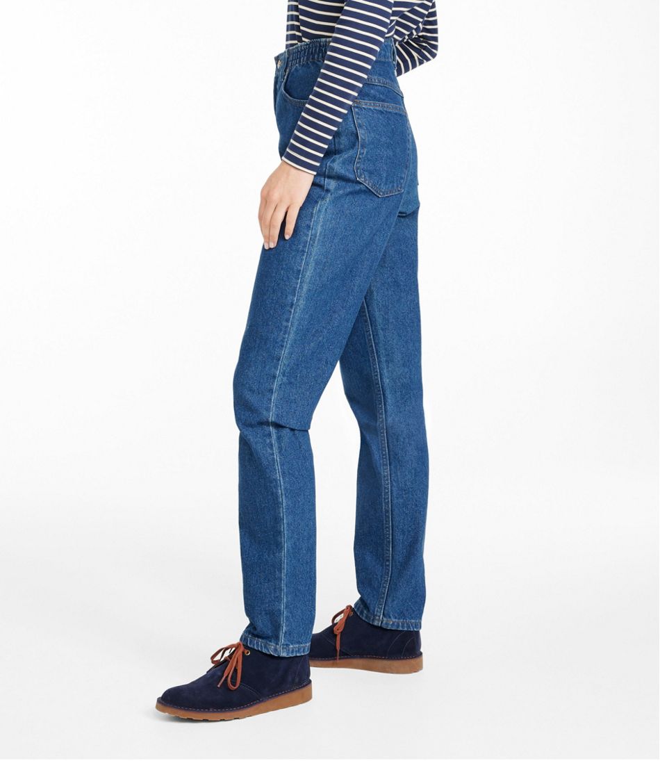 L.L.Bean Women's Double L® Jeans, Ultra High-Rise Comfort Waist Tapered Leg CLOTHING|SALE