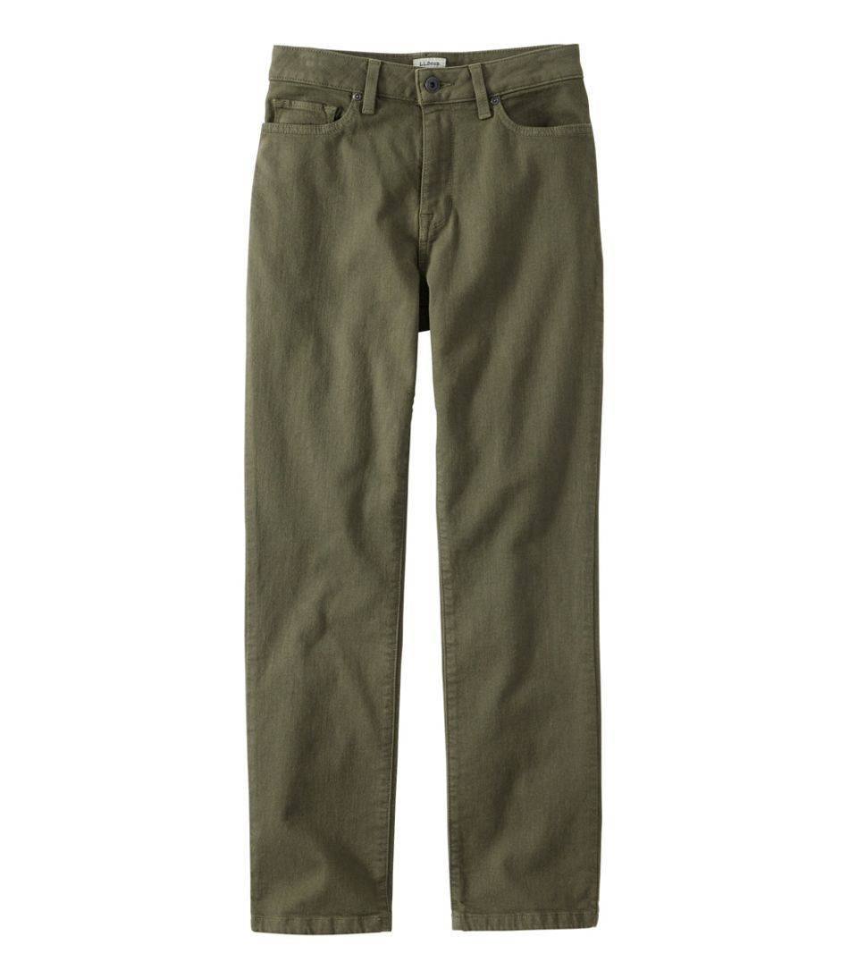 L.L.Bean Women's True Shape Jeans, High-Rise Slim-Leg Ankle Colors CLOTHING|SALE