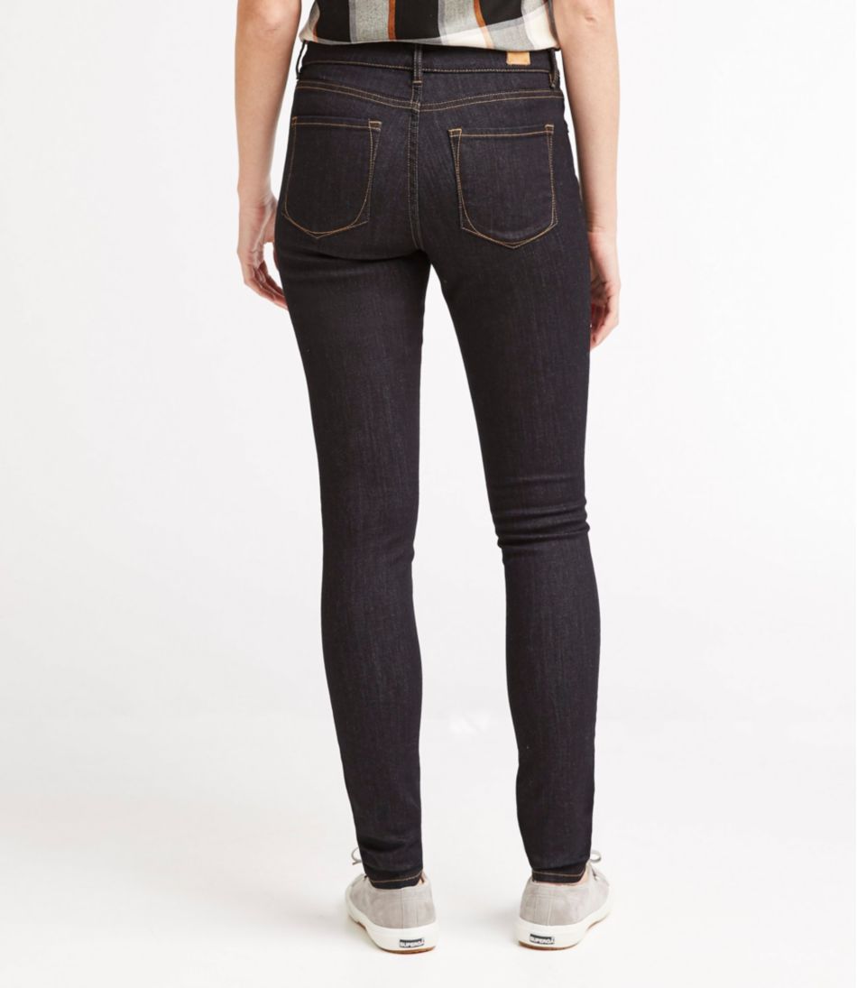 L.L.Bean Women's Signature Premium Skinny Jeans, Mid-Rise CLOTHING|SALE