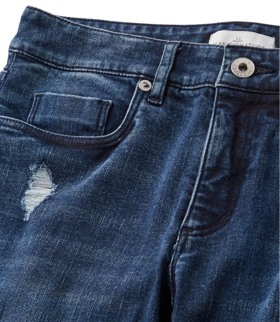 L.L.Bean Women's Signature Premium Skinny Jeans, Mid-Rise CLOTHING|SALE