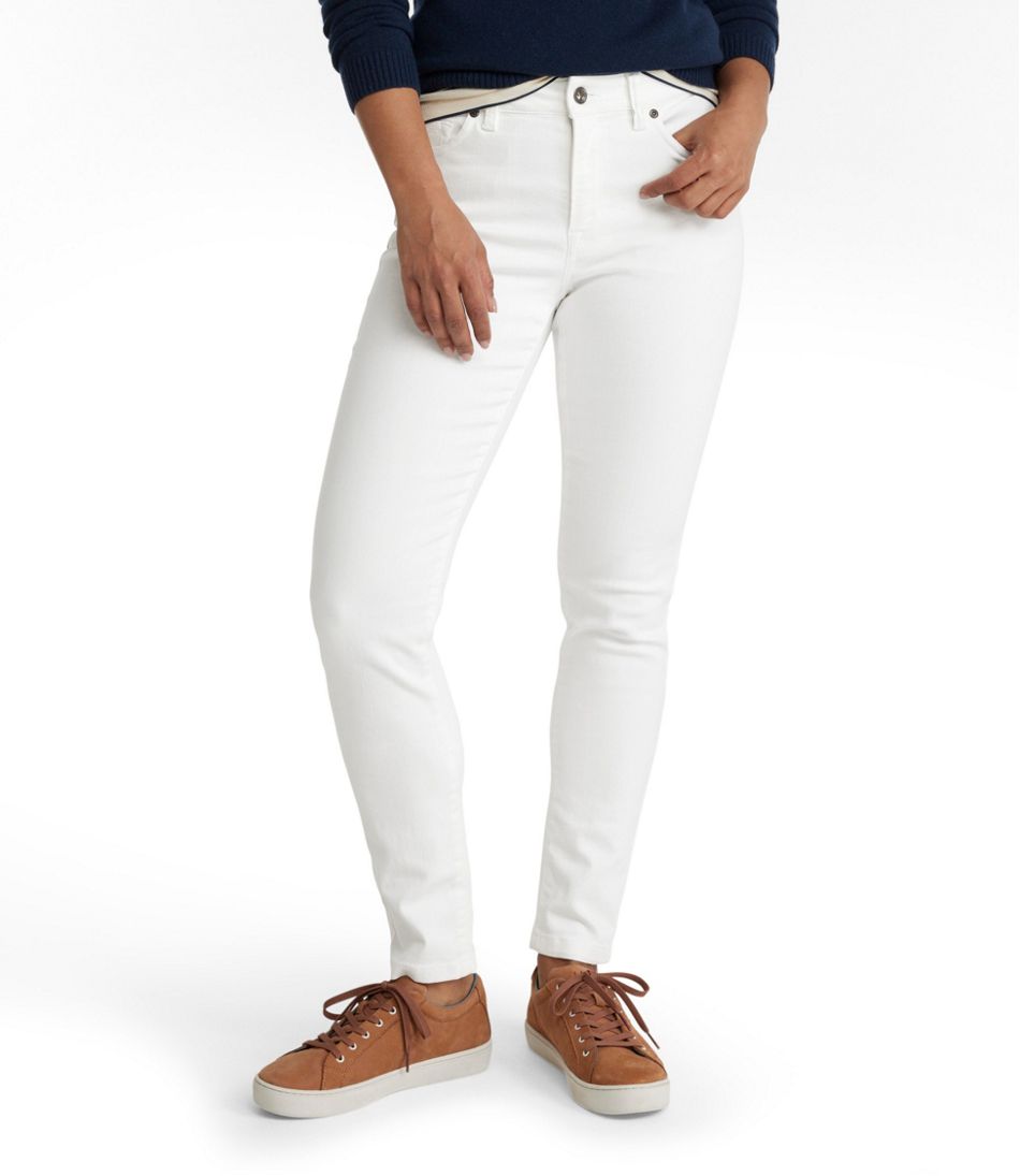 L.L.Bean Women's True Shape Jeans, High-Rise Skinny-Leg Colors CLOTHING|SALE