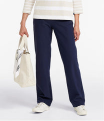 L.L.Bean Women's Perfect Fit Pants, Fleece-Backed Straight-Leg CLOTHING