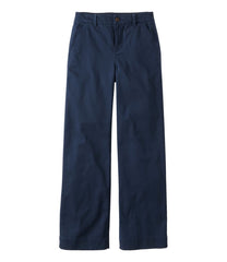 L.L.Bean Women's Comfort Stretch Pants, Mid-Rise Wide-Leg Chino CLOTHING|SALE