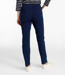 L.L.Bean Women's Perfect Fit Pants, Denim Original Tapered Leg CLOTHING|SALE