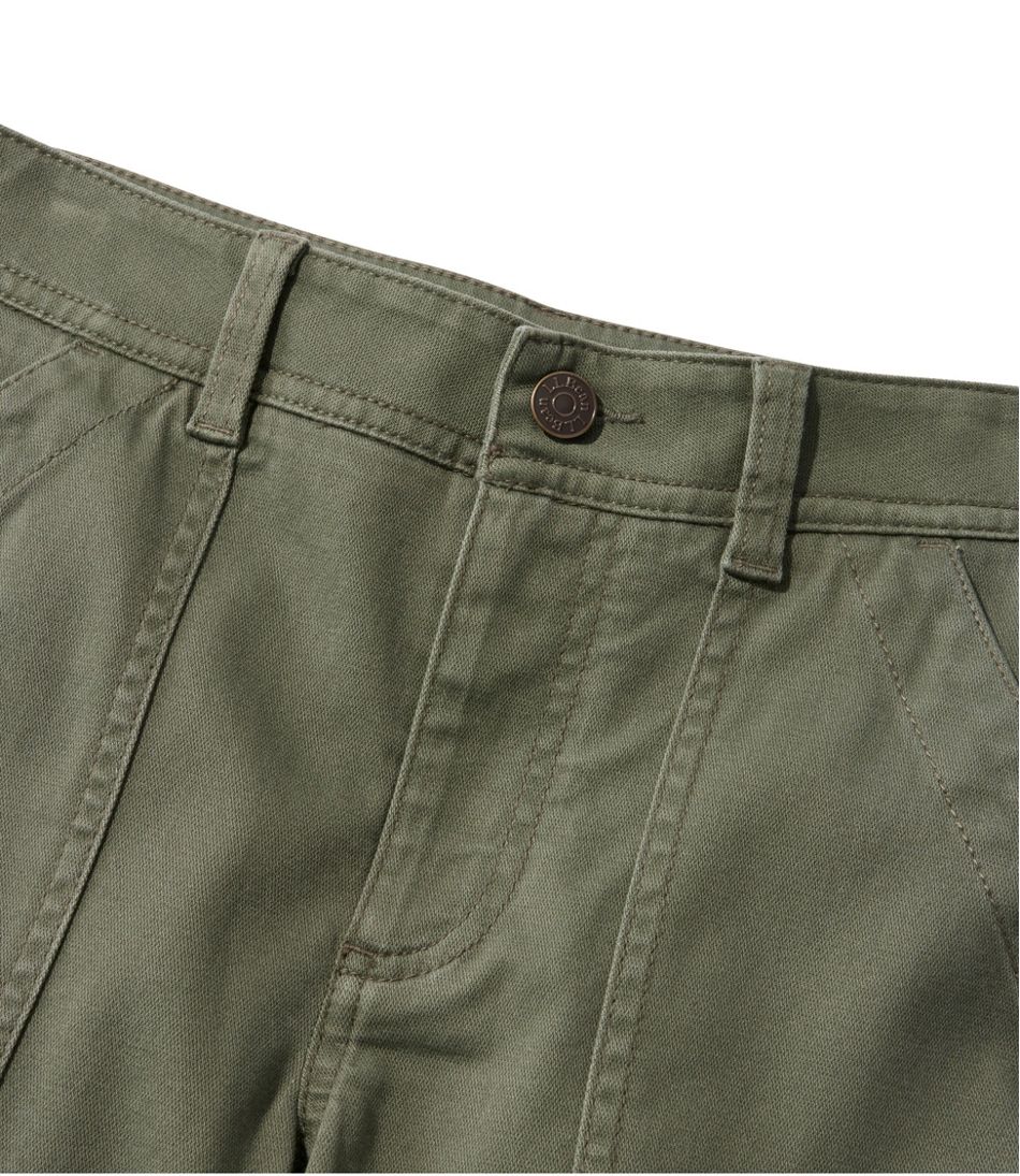 L.L.Bean Women's Comfort Stretch Pants, Mid-Rise Straight-Leg Cargo CLOTHING|SALE