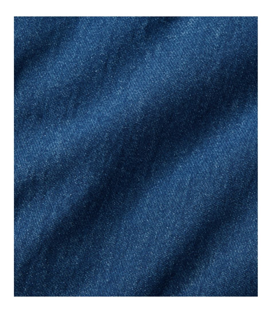 L.L.Bean Women's Perfect Fit Pants, Denim Straight-Leg Fleece-Backed CLOTHING|SALE