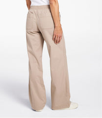 L.L.Bean Lakewashed Pull-on Chinos, Mid-Rise Wide-Leg CLOTHING
