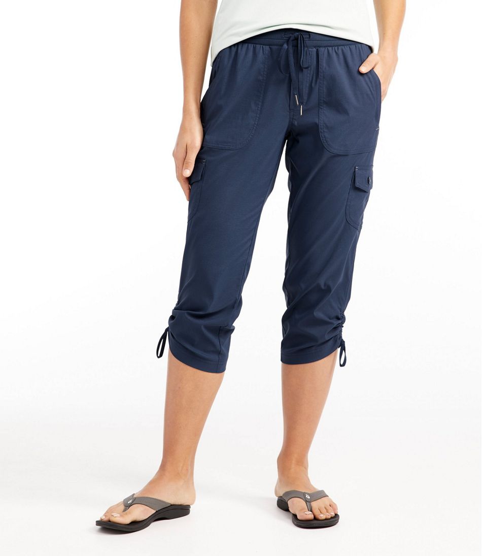 L.L.Bean Women's Vista Camp Pants, Crop CLOTHING