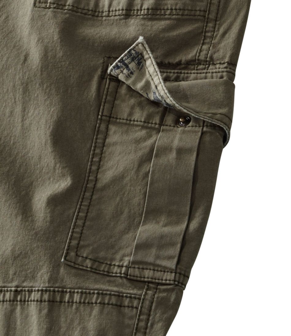 L.L.Bean Women's Stretch Canvas Cargo Pants, Mid-Rise Straight-Leg CLOTHING|SALE