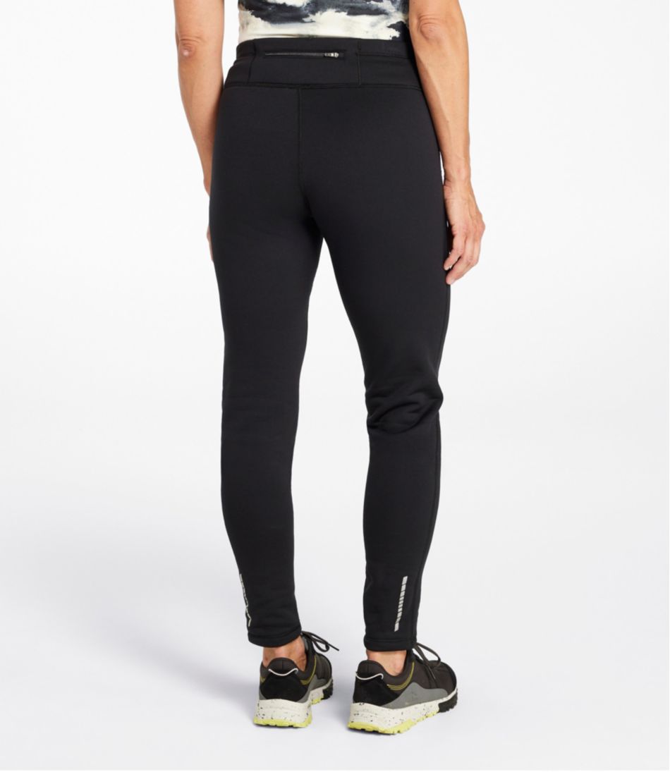 L.L.Bean Women's PrimaLoft ThermaStretch Fleece Tights, Mid-Rise CLOTHING|SALE