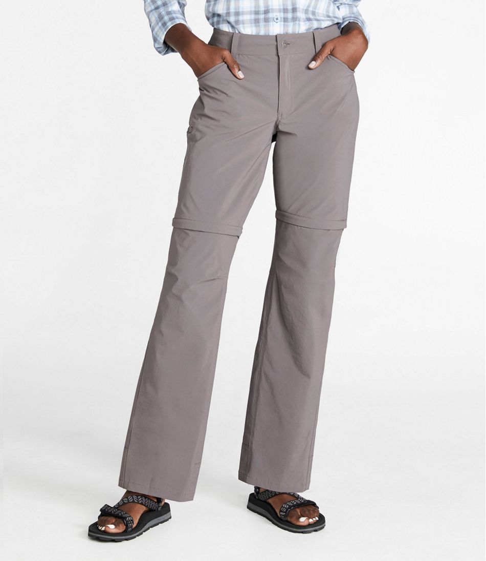 L.L.Bean Women's No Fly Zone Zip-Off Pants, Mid-Rise CLOTHING|OUTDOOR EQUIPMENT