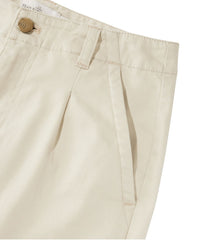 L.L.Bean Women's Signature Easy-Cotton Pleated Chinos, Ankle CLOTHING|SALE