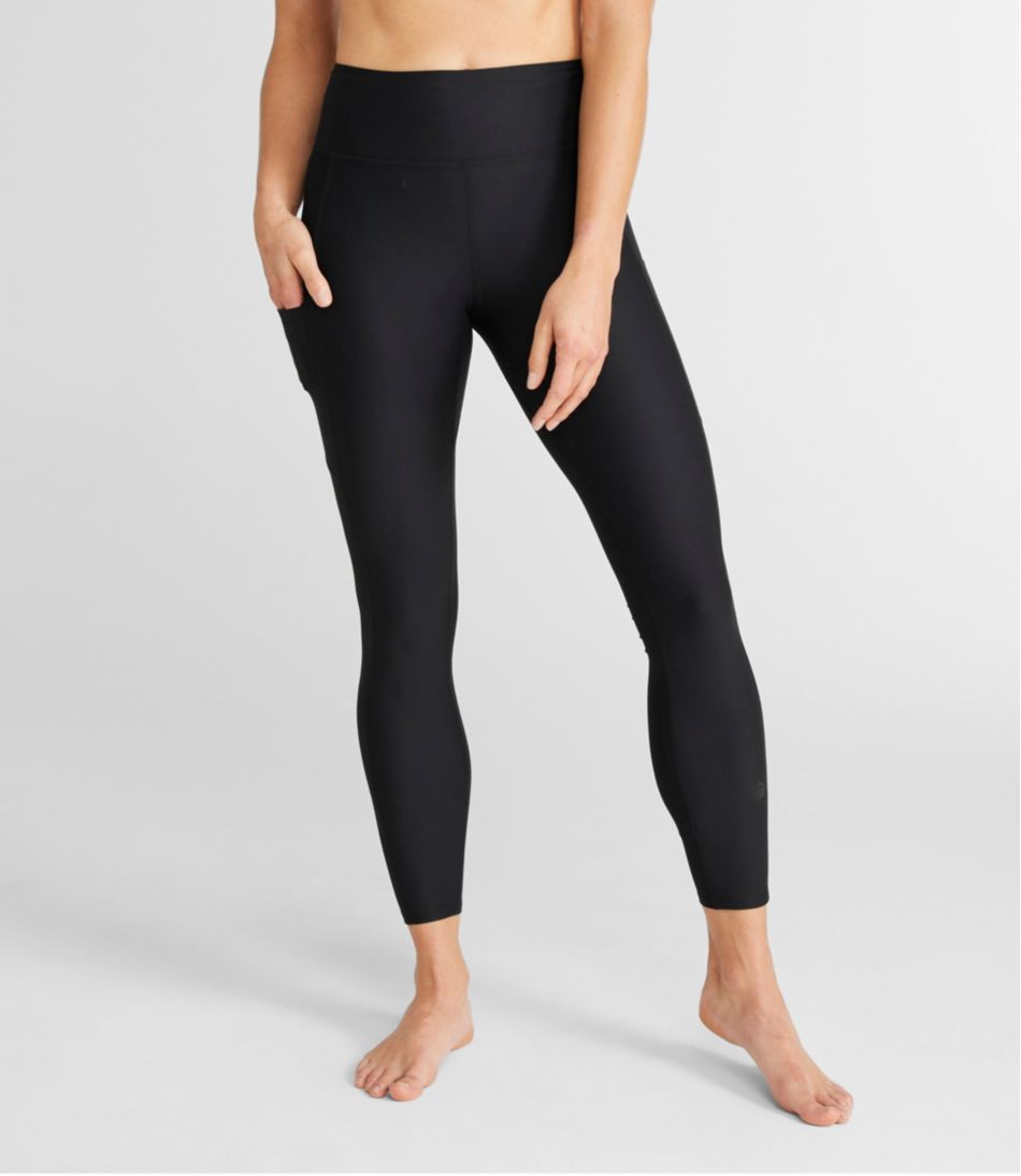 L.L.Bean Women's Everyday Performance 7/8 Leggings, High-Rise Pocket CLOTHING|SALE