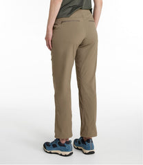 L.L.Bean Women's Water-Repellent Comfort Trail Pants, Mid-Rise Straight-Leg CLOTHING|SALE
