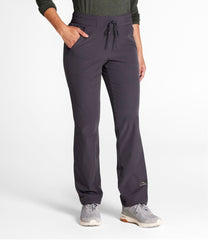 L.L.Bean Women's VentureStretch Trail Pants, Brushed-Back Straight-Leg CLOTHING
