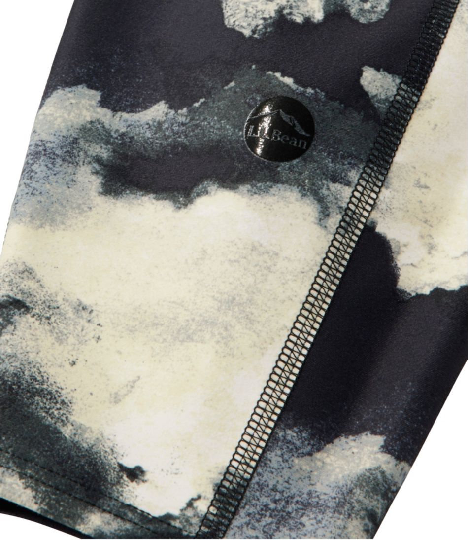 L.L.Bean Women's Everyday Performance 7/8 Leggings, High-Rise Pocket Print CLOTHING|SALE