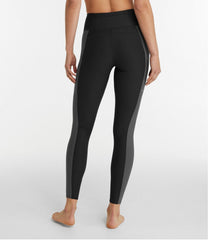 L.L.Bean Women's Everyday Performance 7/8 Leggings, High-Rise Pocket Colorblock CLOTHING|SALE
