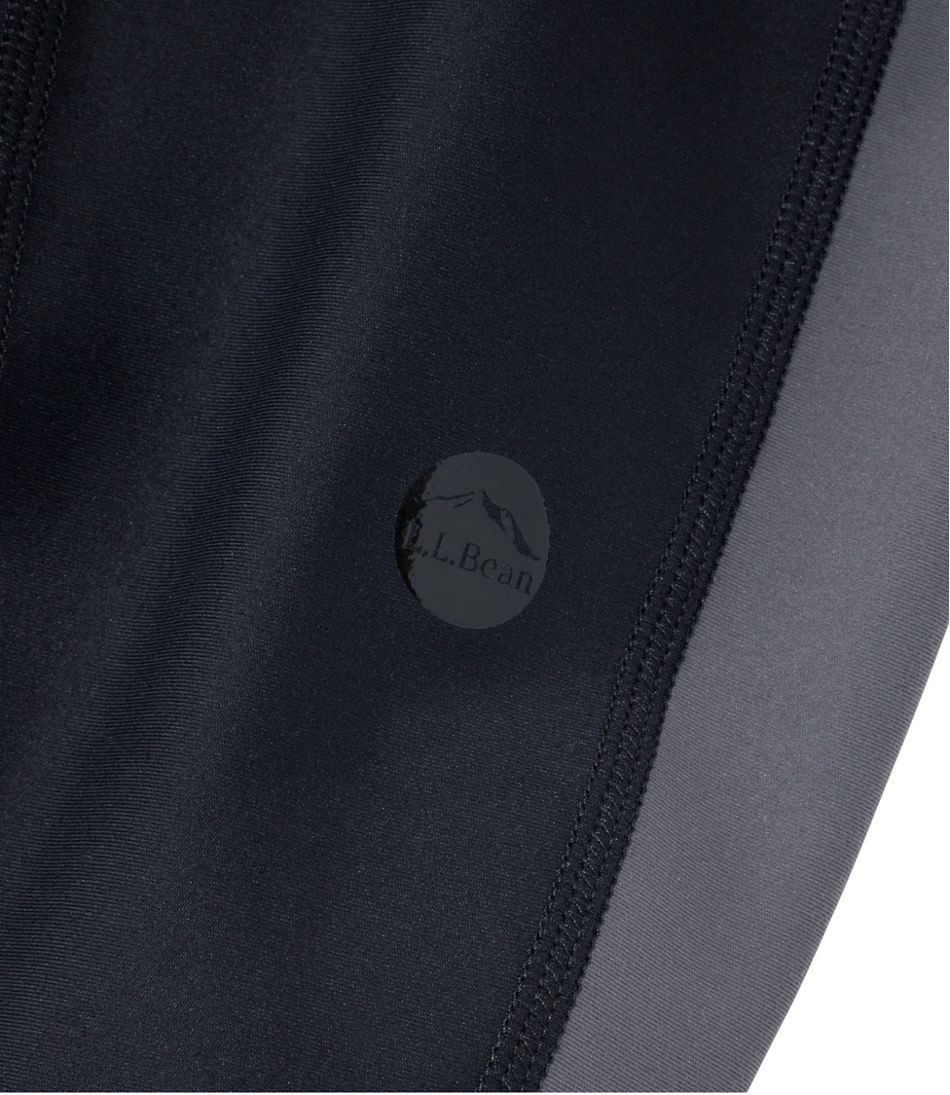 L.L.Bean Women's Everyday Performance 7/8 Leggings, High-Rise Pocket Colorblock CLOTHING|SALE
