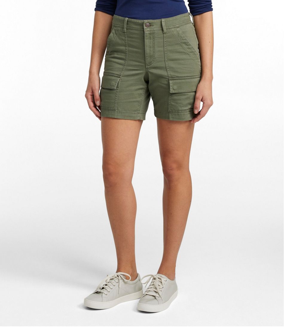 L.L.Bean Women's Comfort Stretch Shorts, Cargo 7" CLOTHING|SALE