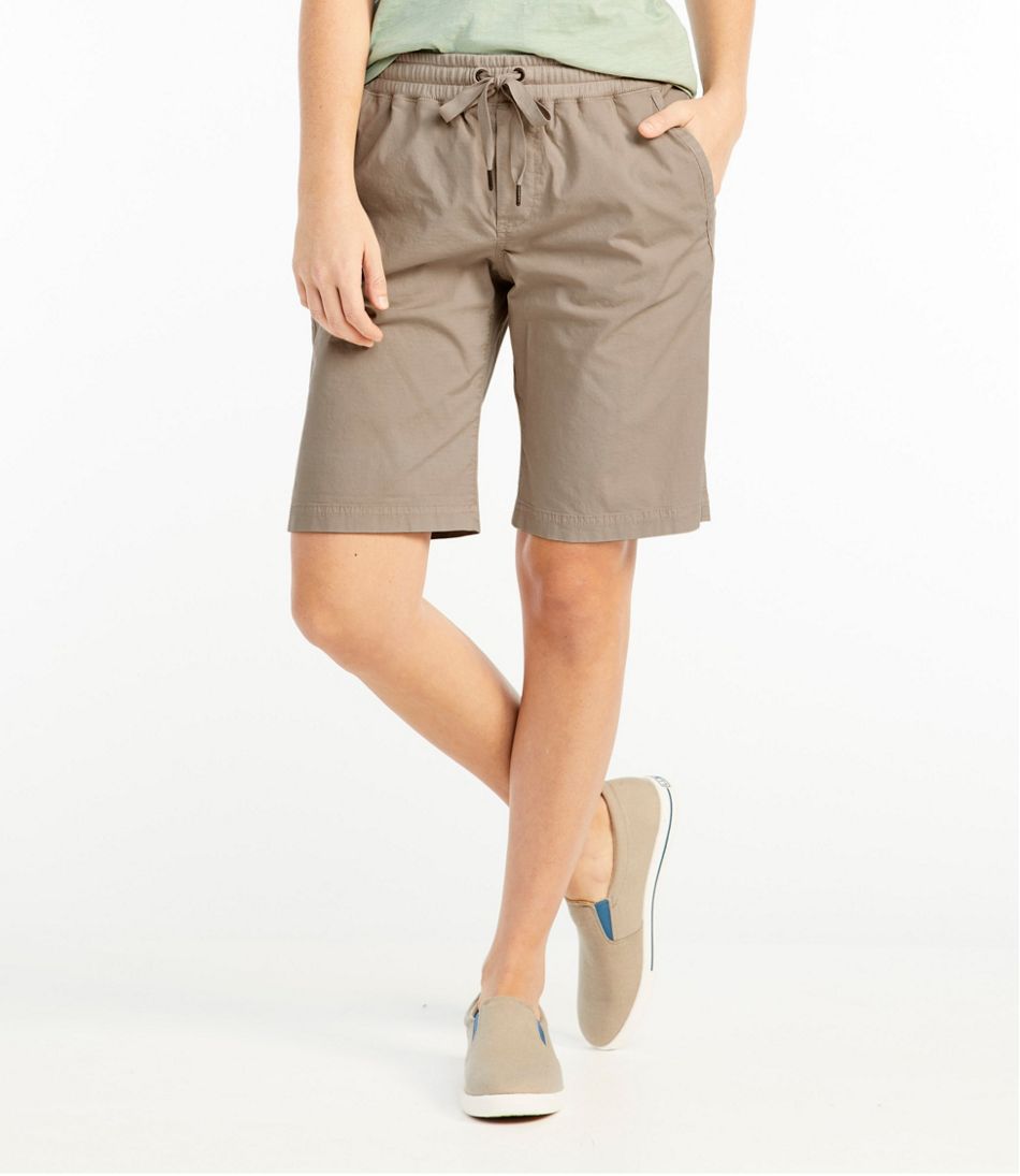 L.L.Bean Women's Stretch Ripstop Pull-On Shorts CLOTHING|SALE