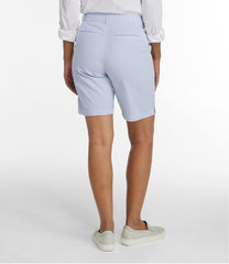 L.L.Bean Women's Comfort Stretch Shorts, Seersucker Bermudas 9" CLOTHING|SALE