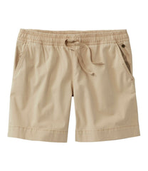 L.L.Bean Women's Lakewashed Dock Shorts, Mid-Rise CLOTHING