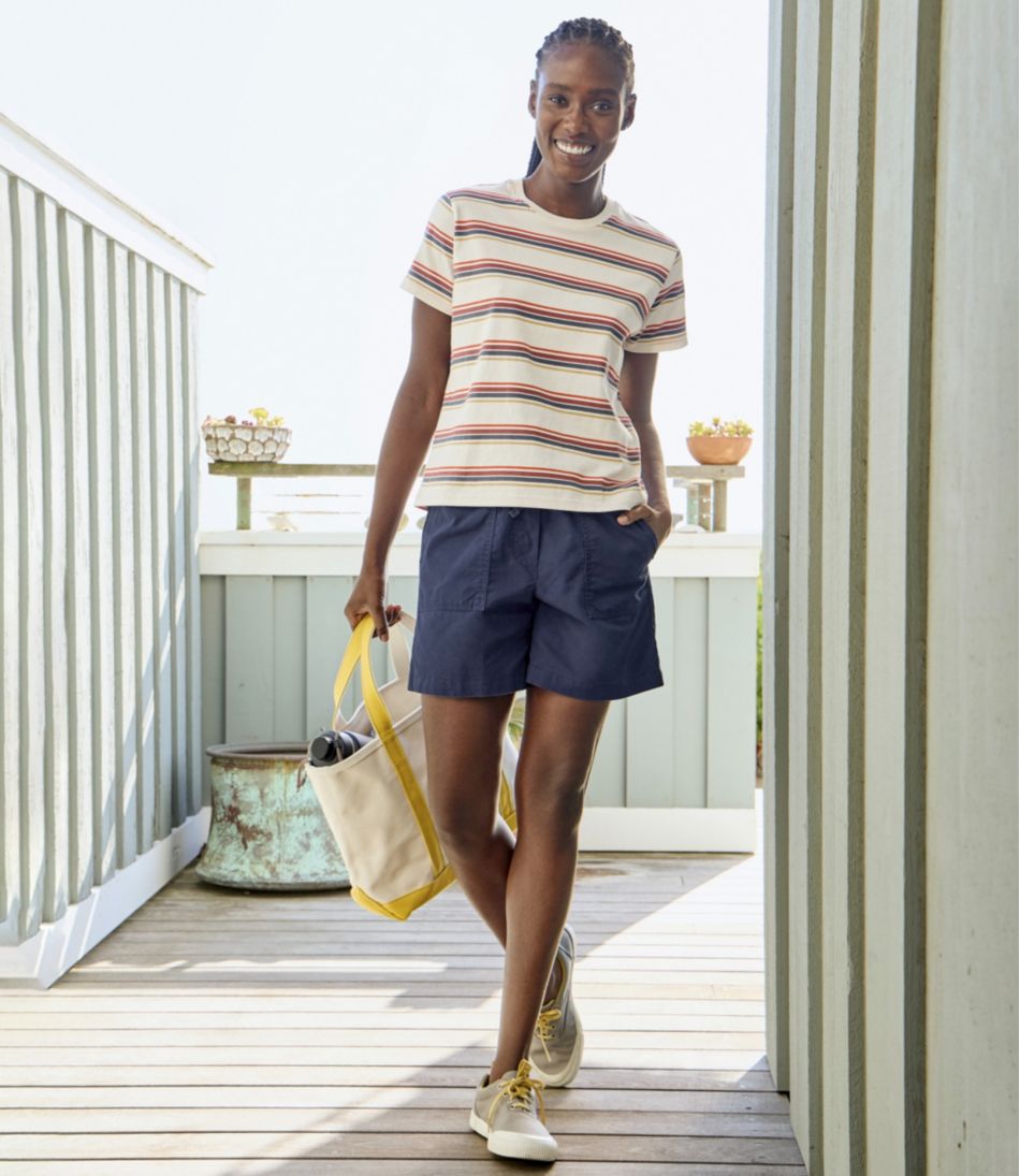 L.L.Bean Women's Sunwashed Canvas Shorts CLOTHING|SALE