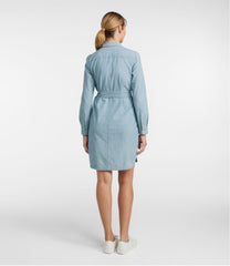 L.L.Bean Women's Signature Camp Shirt Dress, Button-Front CLOTHING|SALE