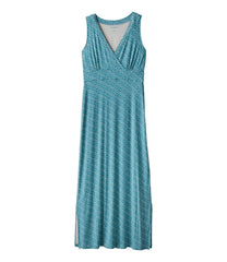 L.L.Bean Women's Summer Knit Maxi Dress, Print CLOTHING