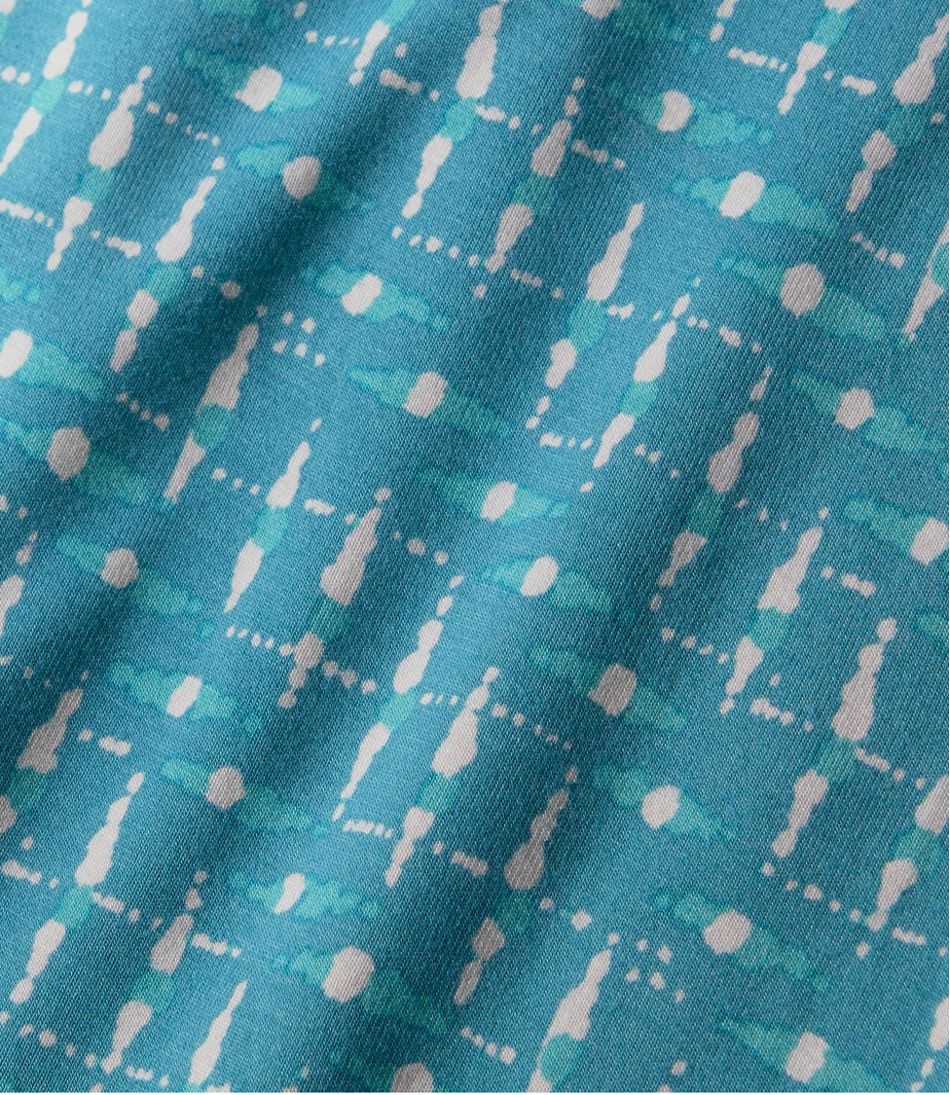 L.L.Bean Women's Summer Knit Maxi Dress, Print CLOTHING