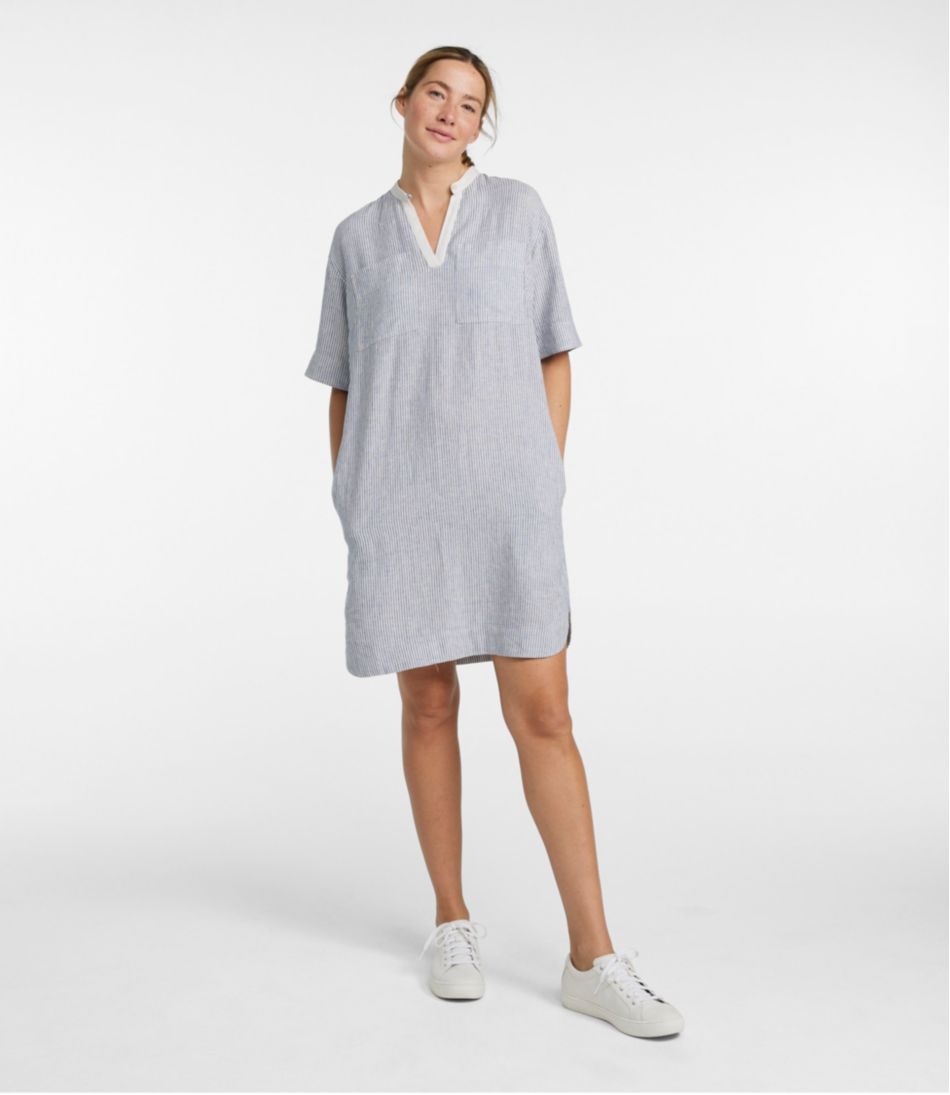 L.L.Bean Women's Signature Linen-Blend Dress CLOTHING|SALE