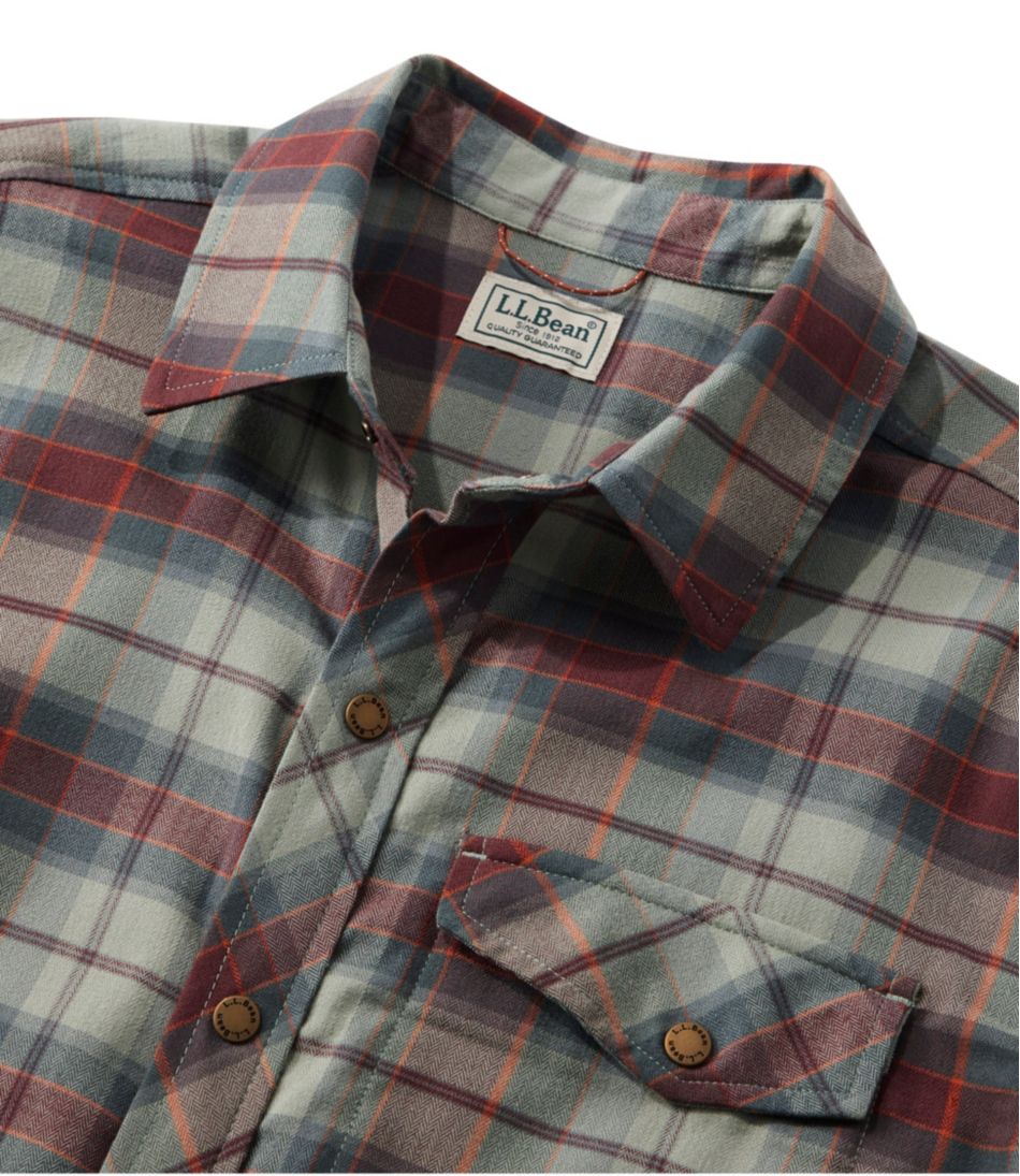 L.L.Bean Men's Mountainside Brushed Performance Shirt SALE|CLOTHING
