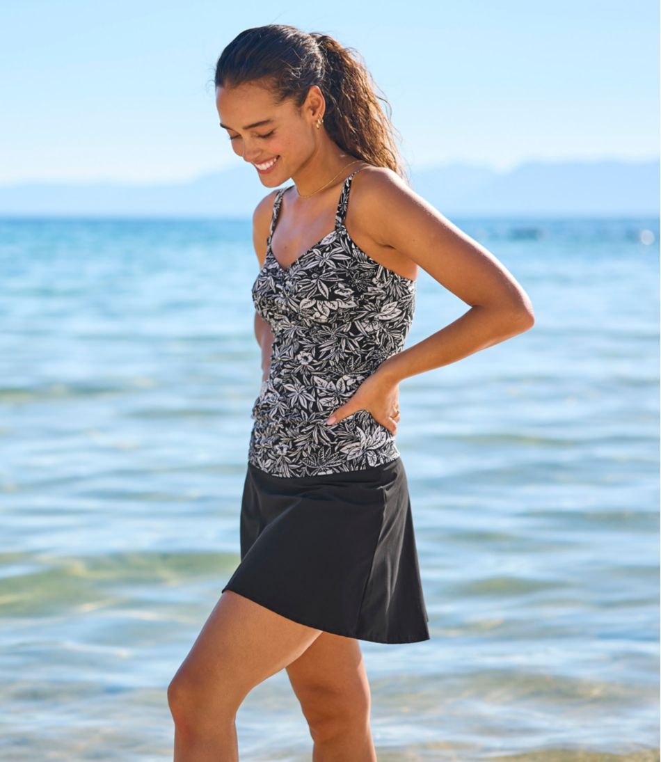 L.L.Bean Women's Shaping Swimwear, Swim Skirt CLOTHING