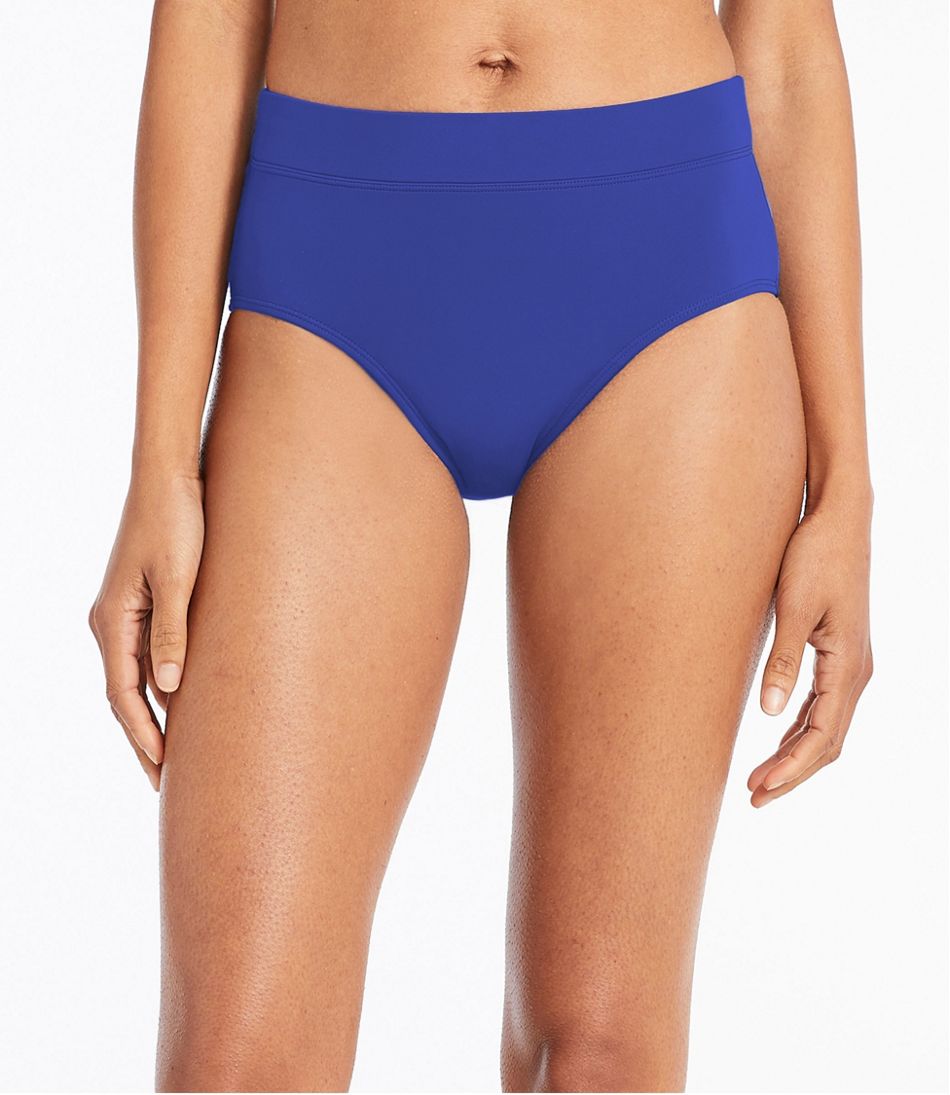 L.L.Bean Women's BeanSport Swimwear, Mid-Rise Brief CLOTHING